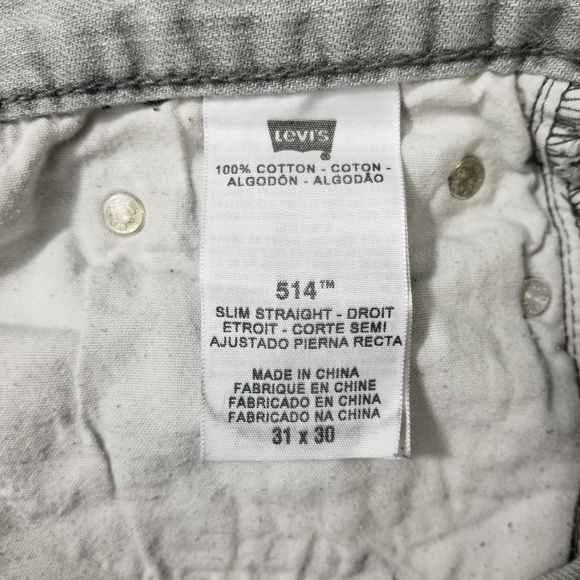 Levi's 514 Straight SIZE 31x30 - Picture 6 of 8